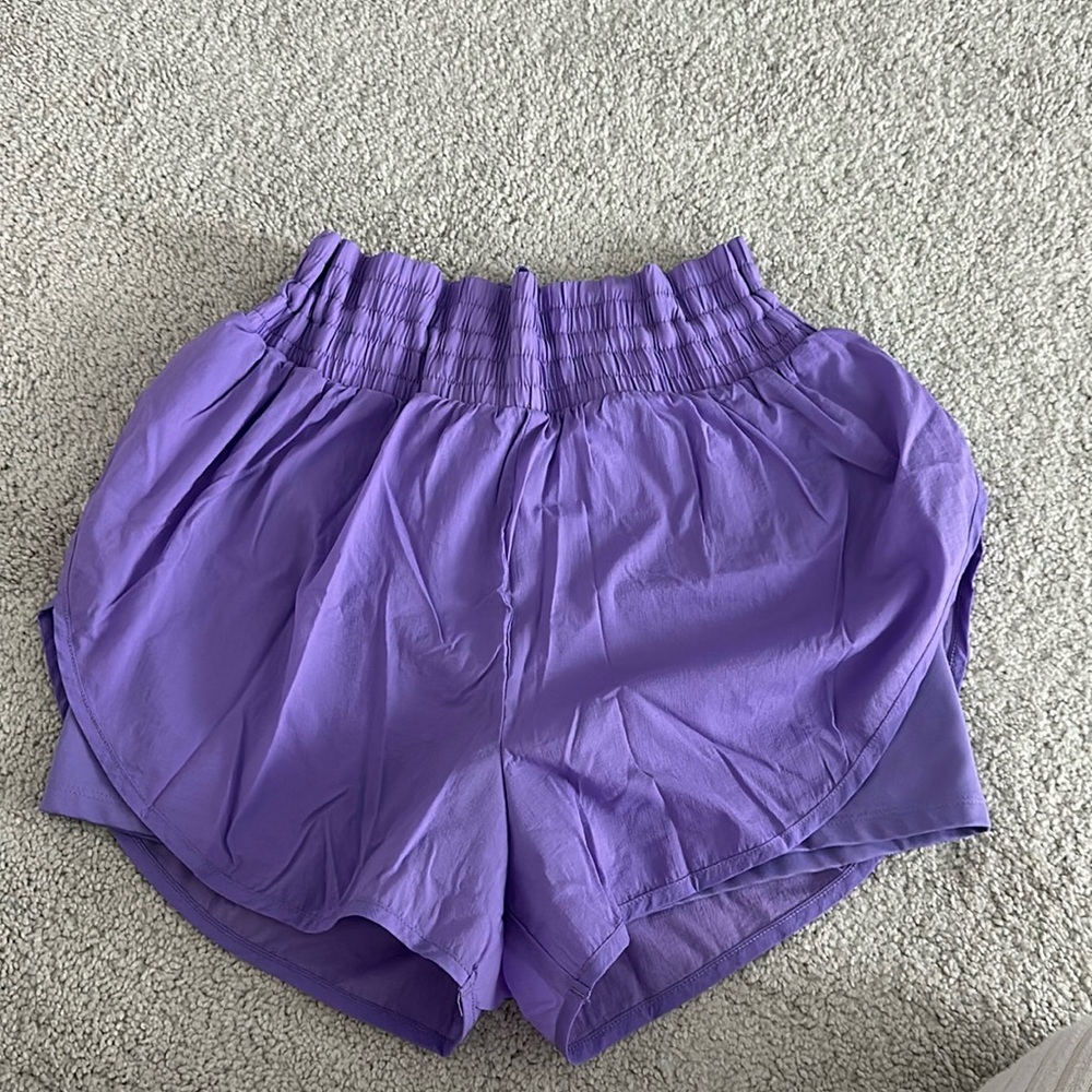 All‎ in Motion Women's Purple Athletic Shorts Size Medium